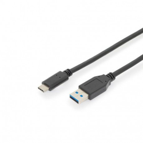 Digitus USB-C connection cable, USB 3.2 Gen2, USB-A to USB-C