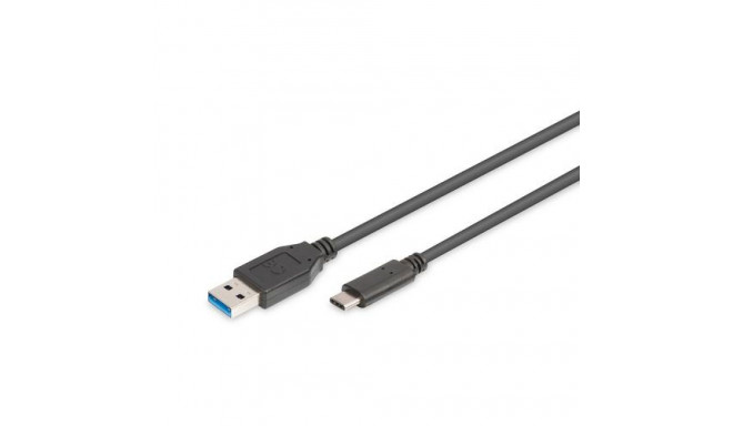 Digitus USB-C connection cable, USB-A - USB-C