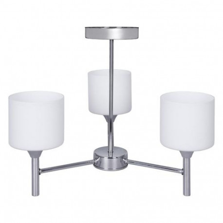 Activejet Classic chandelier pendant ceiling lamp MIRA chrome triple 3xE27 for living room