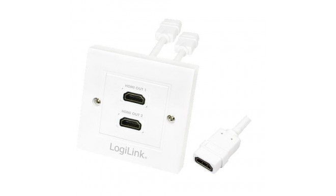 LogiLink AH0015 HDMI cable HDMI Type A (Standard) White