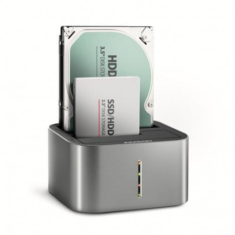 Axagon ADSA-DC SuperSpeed USB DUAL 2.5"/3.5" HDD/SSD DUAL dock