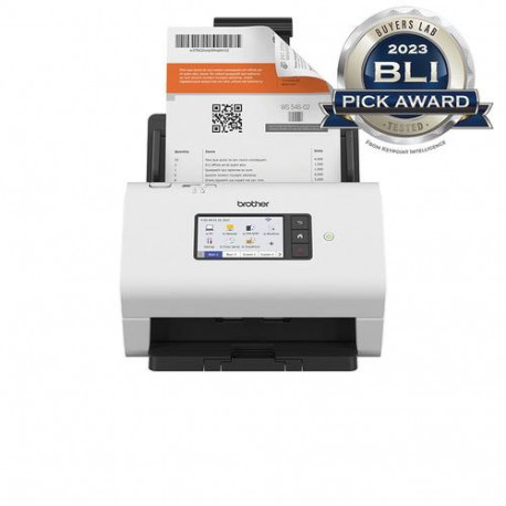 Brother ADS-4900W scanner ADF + Sheet-fed scanner 600 x 600 DPI A4 Black, White