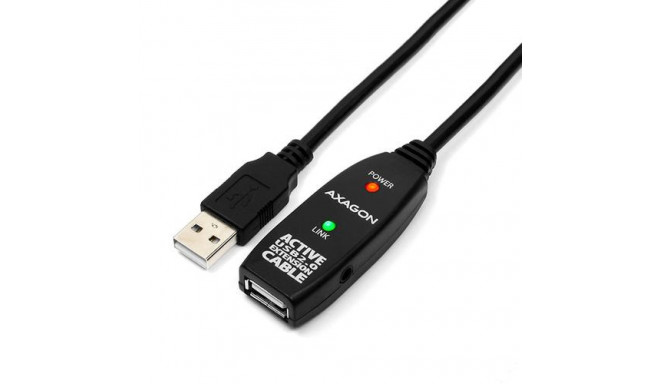 Axagon ADR-205 USB cable USB 2.0 5 m USB A Black