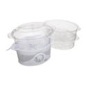 Adler AD 633 steam cooker 3 basket(s) Freestanding 800 W White