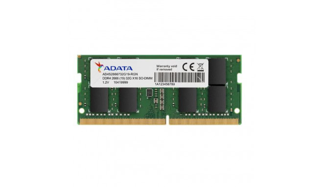 ADATA AD4S26668G19-SGN memory module 8 GB DDR4 2666 MHz