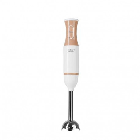 Adler AD 4616 blender 0 L Immersion blender 500 W Stainless steel, White