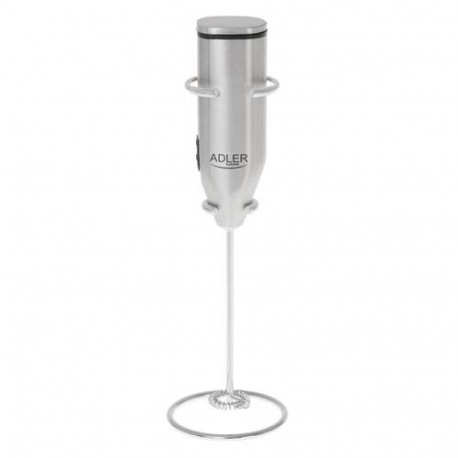 Adler AD 4500 milk frother/warmer Handheld electric Stainless steel