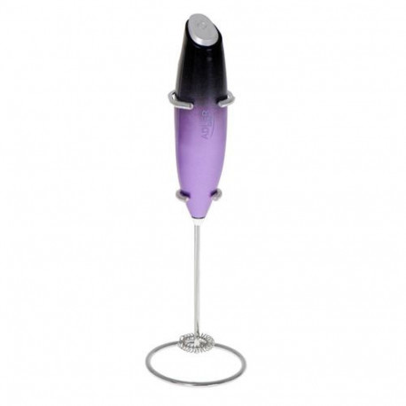Adler AD 4499 milk frother/warmer Handheld electric milk frother Black, Violet