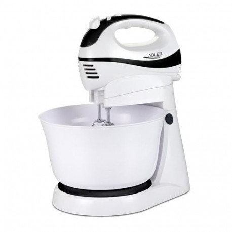 Adler AD 4206 mixer Stand mixer 300 W Black, White
