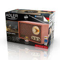 Adler AD 1171 radio Portable Brown
