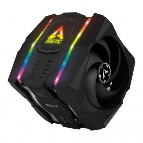 ARCTIC Freezer 50 incl. A-RGB Controller - Multi Compatible Dual Tower CPU Cooler with A-RGB
