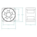 ARCTIC S4028-6K - 40 mm Server Fan