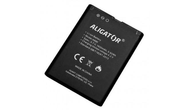Aligator A890BAL mobile phone spare part Battery Black
