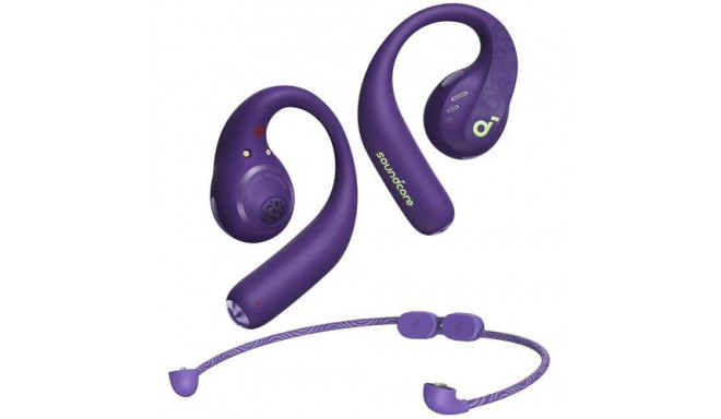 Soundcore AeroFit Pro Headset Wireless Ear-hook Calls/Music/Sport/Everyday Bluetooth Purple