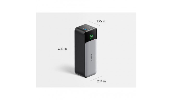 Anker powerbank 24000mAh 737, black/silver