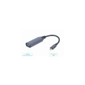 Cablexpert A-USB3C-VGA-01 video cable adapter 0.15 m USB Type-C VGA (D-Sub) Grey