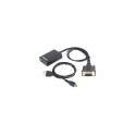 Gembird A-VGA-HDMI-01 video cable adapter 0.15 m HDMI Type A (Standard) VGA (D-Sub) Black