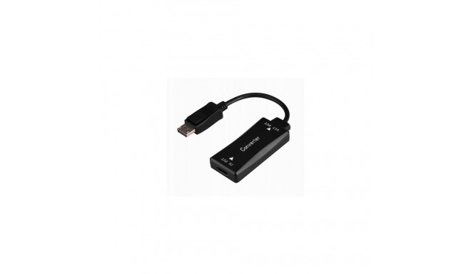 Gembird A-HDMIF30-DPM-01 video cable adapter 0.15 m HDMI Type A (Standard) DisplayPort Black