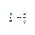 Gembird A-HDMIM-DPF-02 video cable adapter 0.1 m HDMI Type A (Standard) DisplayPort Black