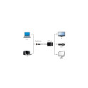 Gembird A-DPM-HDMIF-002 video cable adapter 0.1 m DisplayPort HDMI Type A (Standard) Black