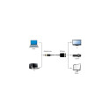 Gembird A-DPM-DVIF-002 video cable adapter 0.1 m DisplayPort DVI Black