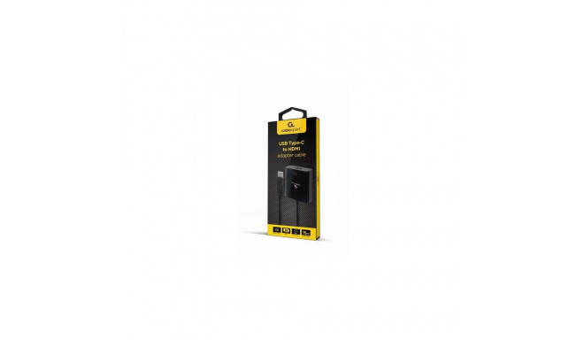 Gembird A-CM-HDMIF-03 USB graphics adapter 3840 x 2160 pixels Black
