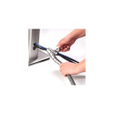 Fellowes CableZip Floor Cable flex tube Silver 1 pc(s)