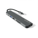 Epico 9915112100080 interface hub USB Type-C Grey