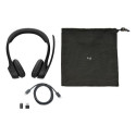 Logitech 981-001451 headphones/headset Wireless Head-band Car/Home office Black