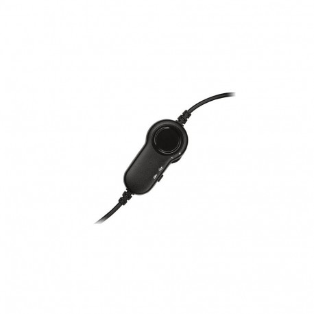 Logitech 981-000587 headphones/headset Wired Head-band Office/Call center Black