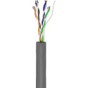 Goobay CAT 5e Network Cable, U/UTP, grey, 305m