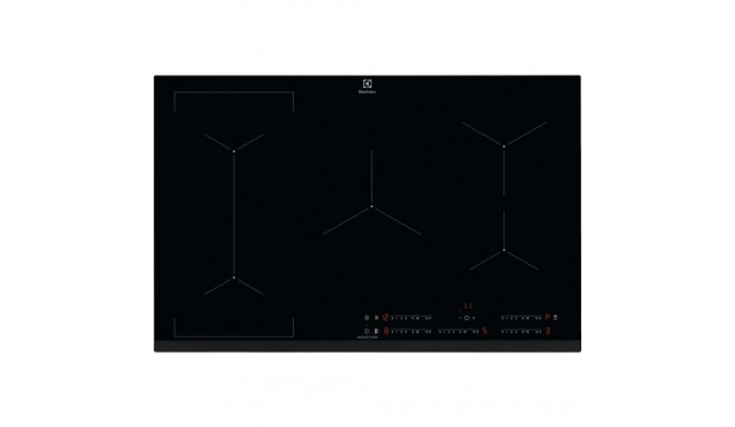 Electrolux EIV835 Black Built-in 80 cm Zone induction hob 5 zone(s)