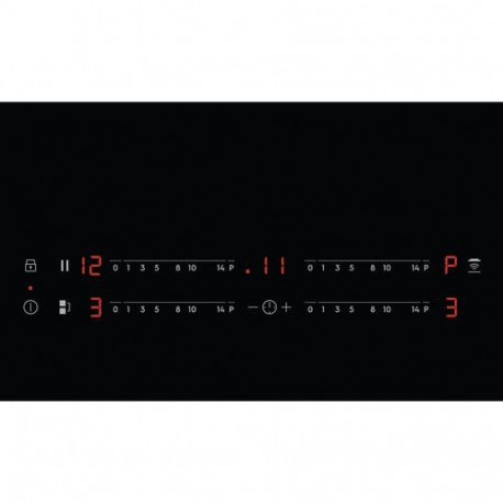 Electrolux EIV734 Black Built-in 68 cm Zone induction hob 4 zone(s)
