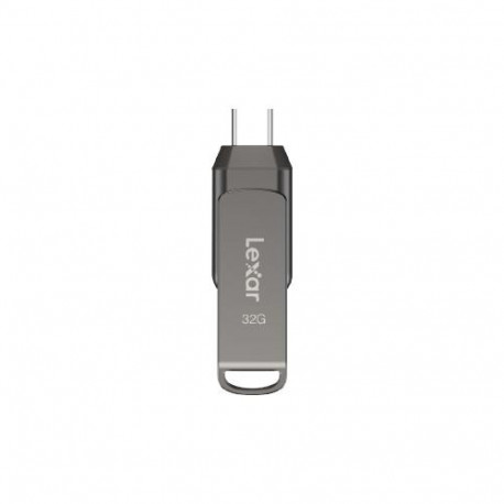 Lexar JumpDrive LJDD400032G-BNQNG USB flash drive 32 GB USB Type-C 3.2 Gen 1 (3.1 Gen 1) Grey