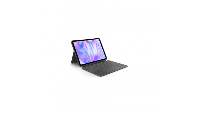 Logitech Combo Touch QWERTY Danish, Finnish, Norwegian, Swedish Smart Connector Graphite