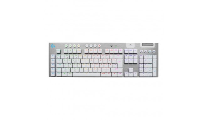 Logitech G 920-012688 keyboard Gaming RF Wireless + Bluetooth QWERTY Nordic White