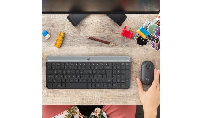Logitech Slim Wireless Combo MK470
