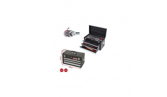 KS Tools 918.0200 mechanics tool set 99 tools
