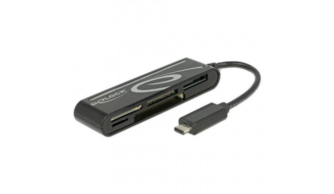 DeLOCK 91739 card reader USB 2.0 Black