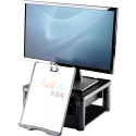 Fellowes Computer Monitor Stand with 3 Height Adjustments - Premium Monitor Riser Plus with Cable Ma