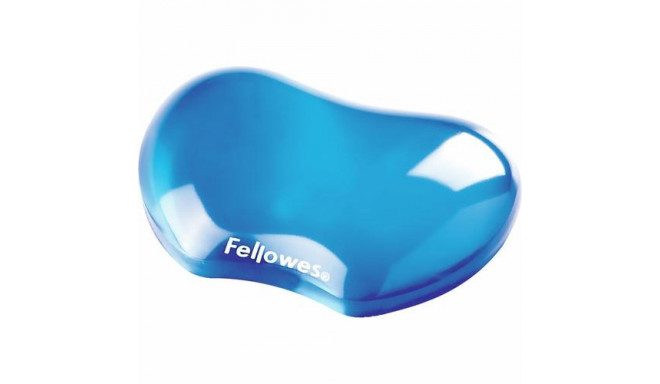 Fellowes Wrist Rest - Crystals Gel Wrist Rest with Non Slip Rubber Base - Ergonomic Mouse Mat Wrist 