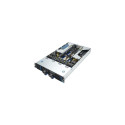 ASUS 90SF0251-M004X0 server barebone Intel C741 Rack (2U) Black, Steel