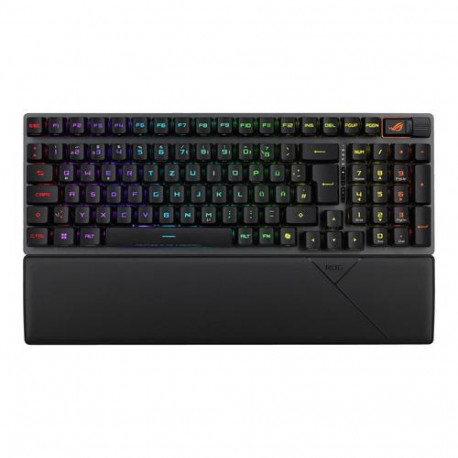 ASUS ROG Strix Scope II 96 RX Wireless keyboard Gaming USB + RF Wireless + Bluetooth Black