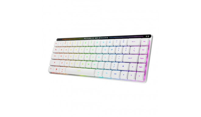 ASUS ROG Falchion RX Low Profile keyboard Gaming USB + RF Wireless + Bluetooth QWERTZ White