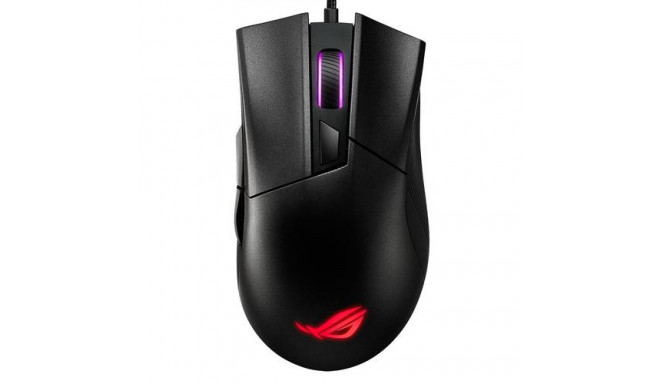 ASUS ROG Gladius II Core mouse Gaming Right-hand USB Type-A Optical 6200 DPI