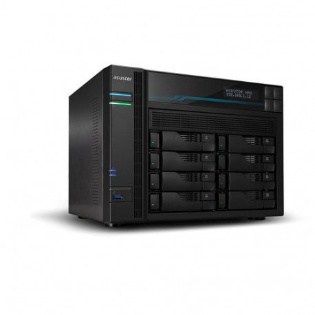 Asustor AS6508T NAS Tower Intel Atom® C3538 8 GB DDR4 0 TB ADM Black