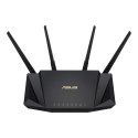 ASUS RT-AX58U wireless router Gigabit Ethernet Dual-band (2.4 GHz / 5 GHz) Black