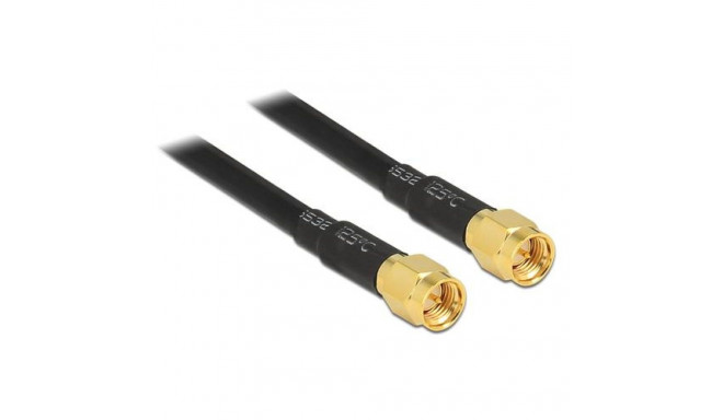 DeLOCK 88892 coaxial cable LMR195 2 m SMA Black