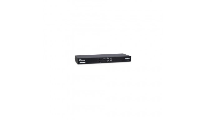Inter-Tech AS-9108HA KVM switch Rack mounting Black