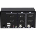 Inter-Tech AS-22HA HDMI KVM switch Black